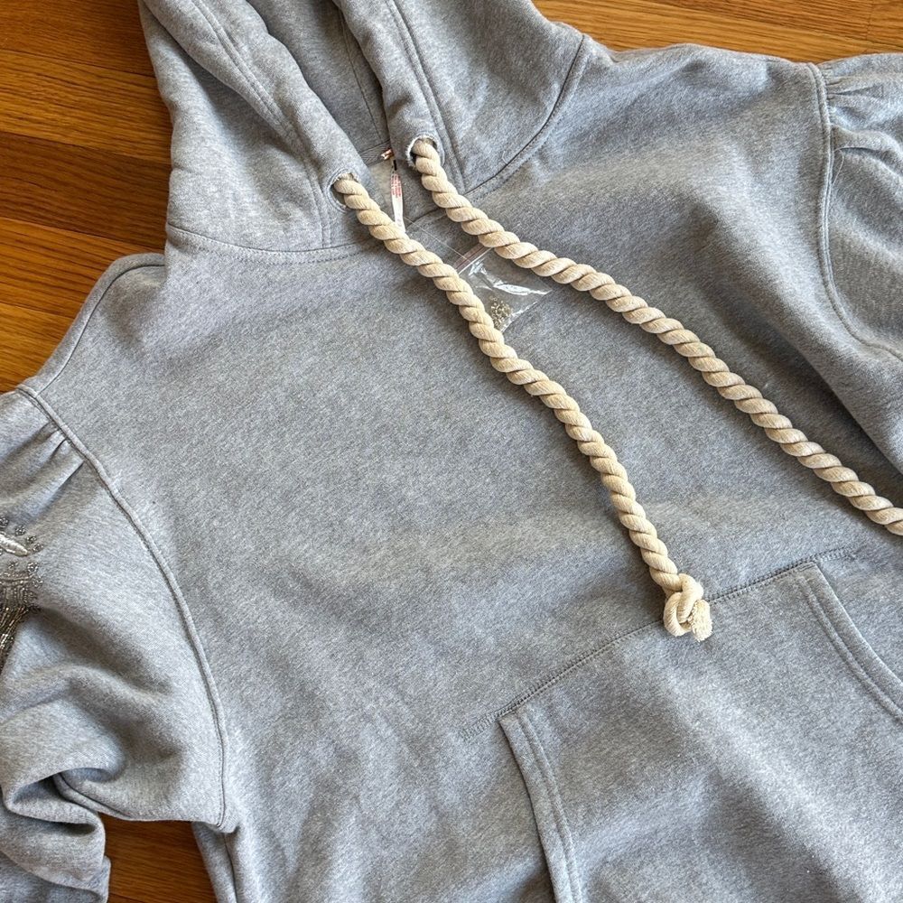 Free People Encrusted Sweatshirt - Picture 6 of 8